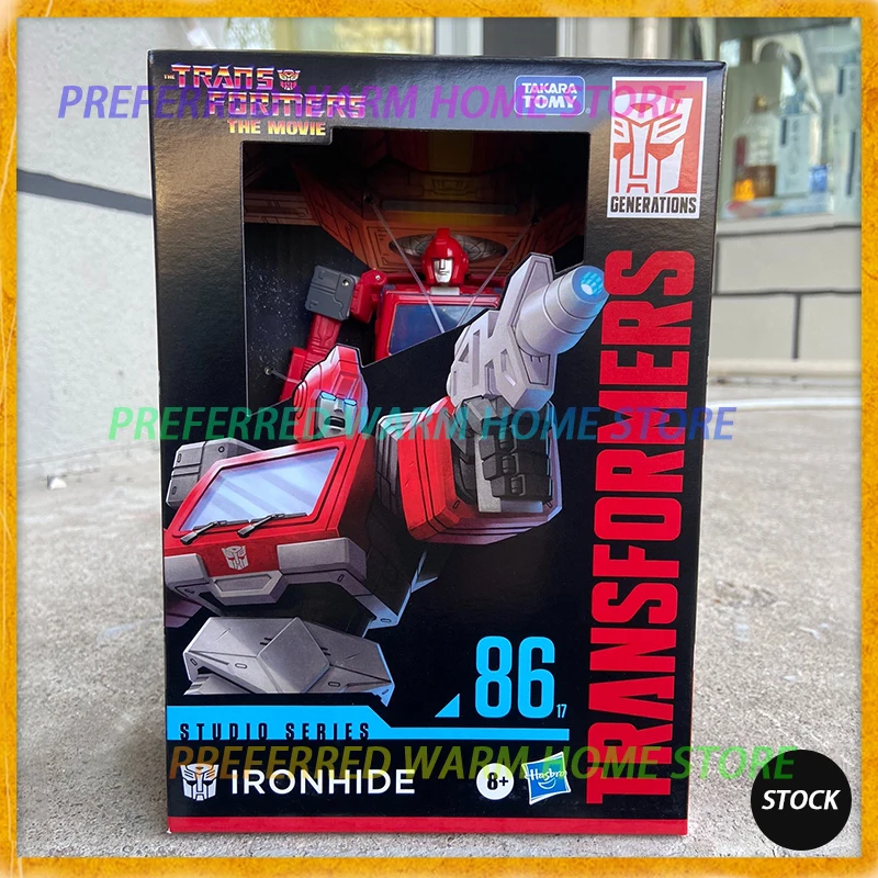 In Stock TAKARA TOMY Studio Series SS86 Ironhide Model Transformers The Movie 1986 G1 Studio Series 86 AUTOBOT IRONHIDE