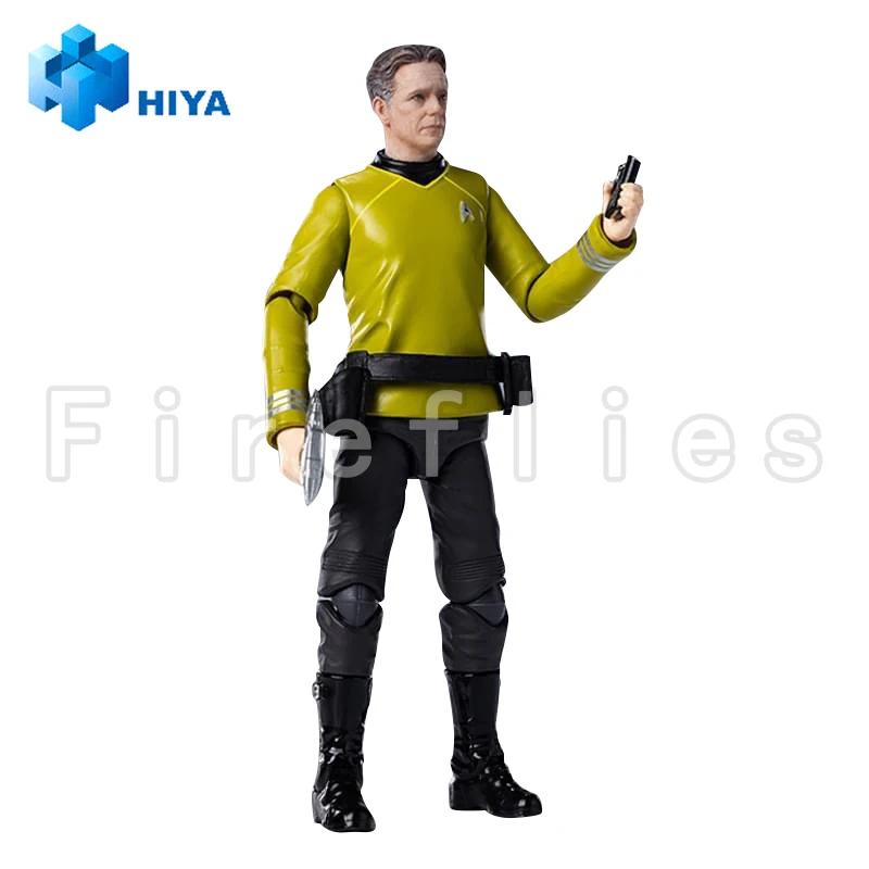 [Przedsprzedaż]1/18 HIYA 4 cale figurka wykwintna Mini seria STAR TREK 2009 szczupak Model postaci z anime zabawka