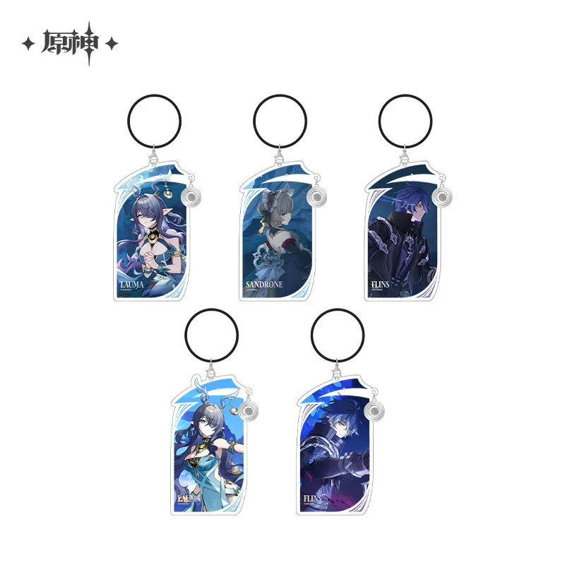 

[Official Merch] Pre-sale Genshin Impact Nod-Krai Character Flins Lauma Sandrone Acrylic Charm Ship in January 2026 Pre-order