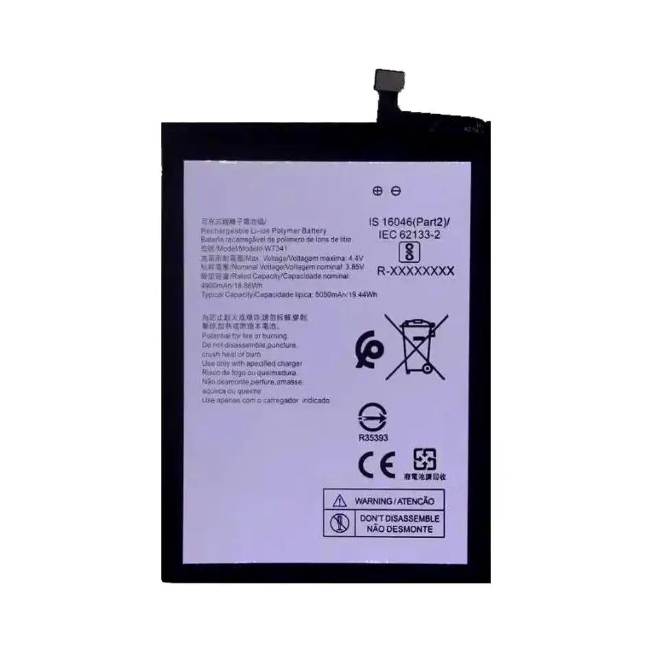 WT341 Mobile Phone Battery For Nokia G11 G21 C21+ TA-1433 TA-1431 TA-1426 TA-1424 TA-1401 TA-1418 TA-1477 TA-1415 TA-1405