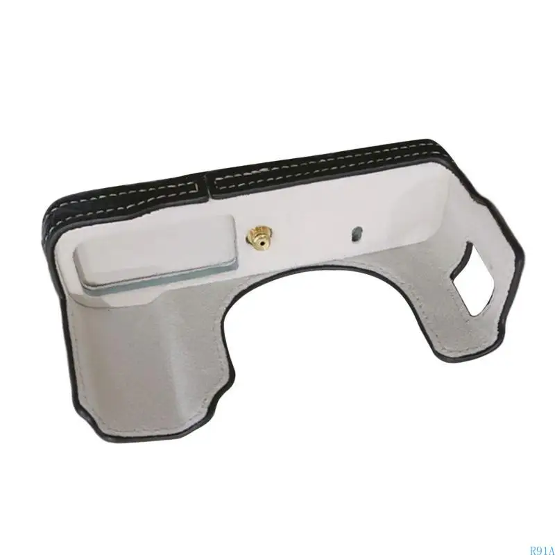 R91a الأنيقة Pu Leather نصف حقيبة حقيبة لـ X100VI مع وصول زر بسلاسة ويعزز الحماية