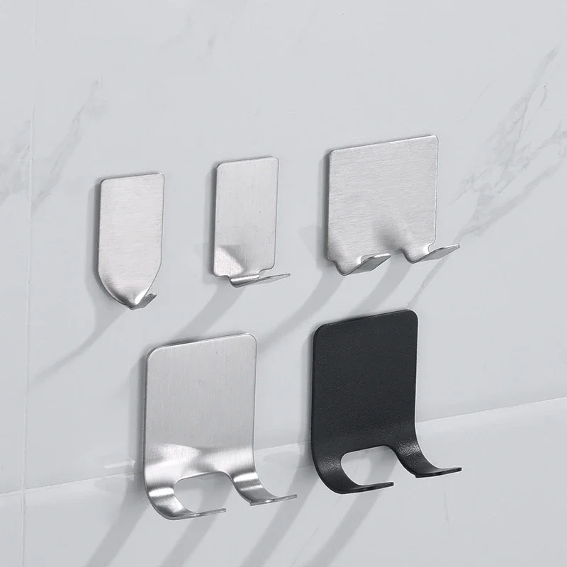 Wall Razor Hanging Stainless Steel Holder Storage Hook Bathroom Toliet Shaving Rack Men Shaver Stand Shelf Hanger Hook