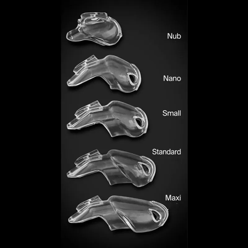 Dispositivo de Castidad masculina de resina HT-V5 Click & Lock Cobra Gabbia para pene Anillo para pene Bloqueo de manga Jaula para pene Cinturón de Bondage Fetiche Juguete sexual para hombres