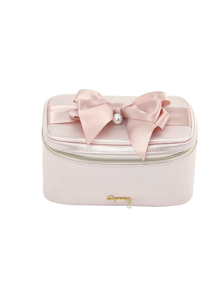 Japanese Cute Toiletry Beauty Case Large Capacity Portable Travel Multifunctional Makeup Case Organizer Women Cosmetic Bags