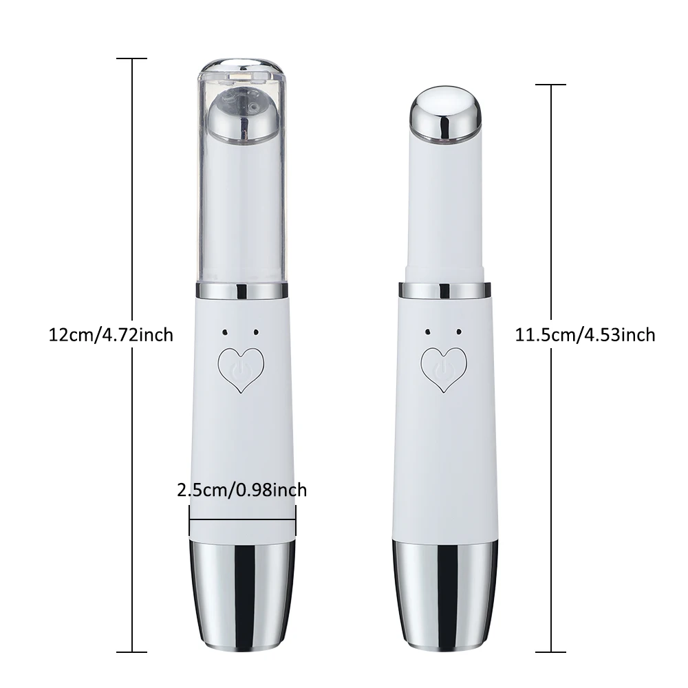 Eye Beauty Device Vibration Heated Beauty Massage Device For Dark Circles Puffiness Eye Fatigue Removal Wrinkle Eye Care Pen