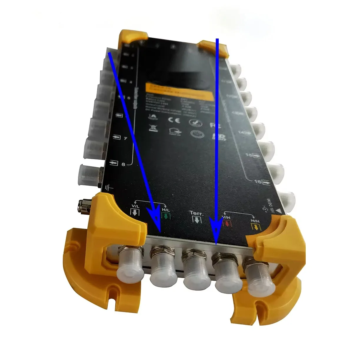 

5x5x12 cascade, satellite multi-way switch