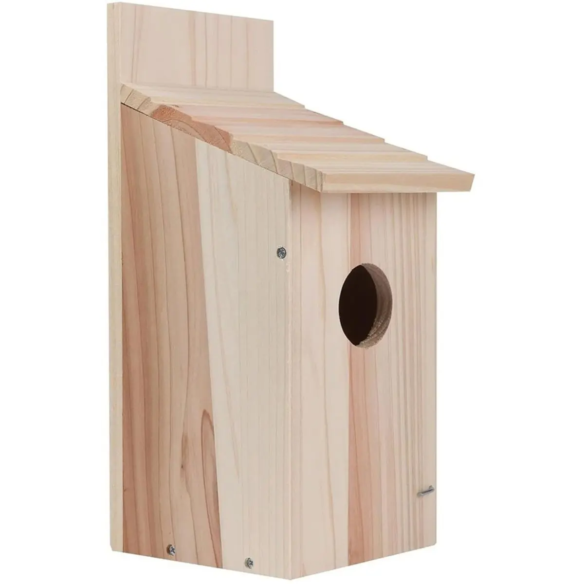 A1327K Solid Wood Bird House Outdoor Hanging Nest Breeding Cage Decorative Hanging Bird Houses for Outdoors SUMMER