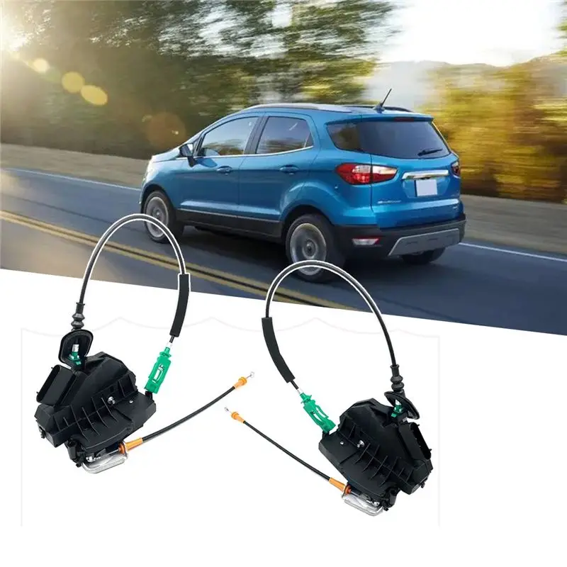 Rear Door Lock Latch Actuator For Ford Ecosport 2013-2020 Center Door Spring Pins Lock