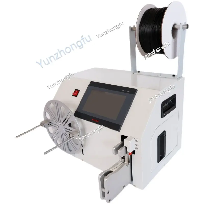 Full-Automatic Computer Winding Binding Cable All-in-One Machine Power Cable Winding Machine Rolls Wire Twisting Machine