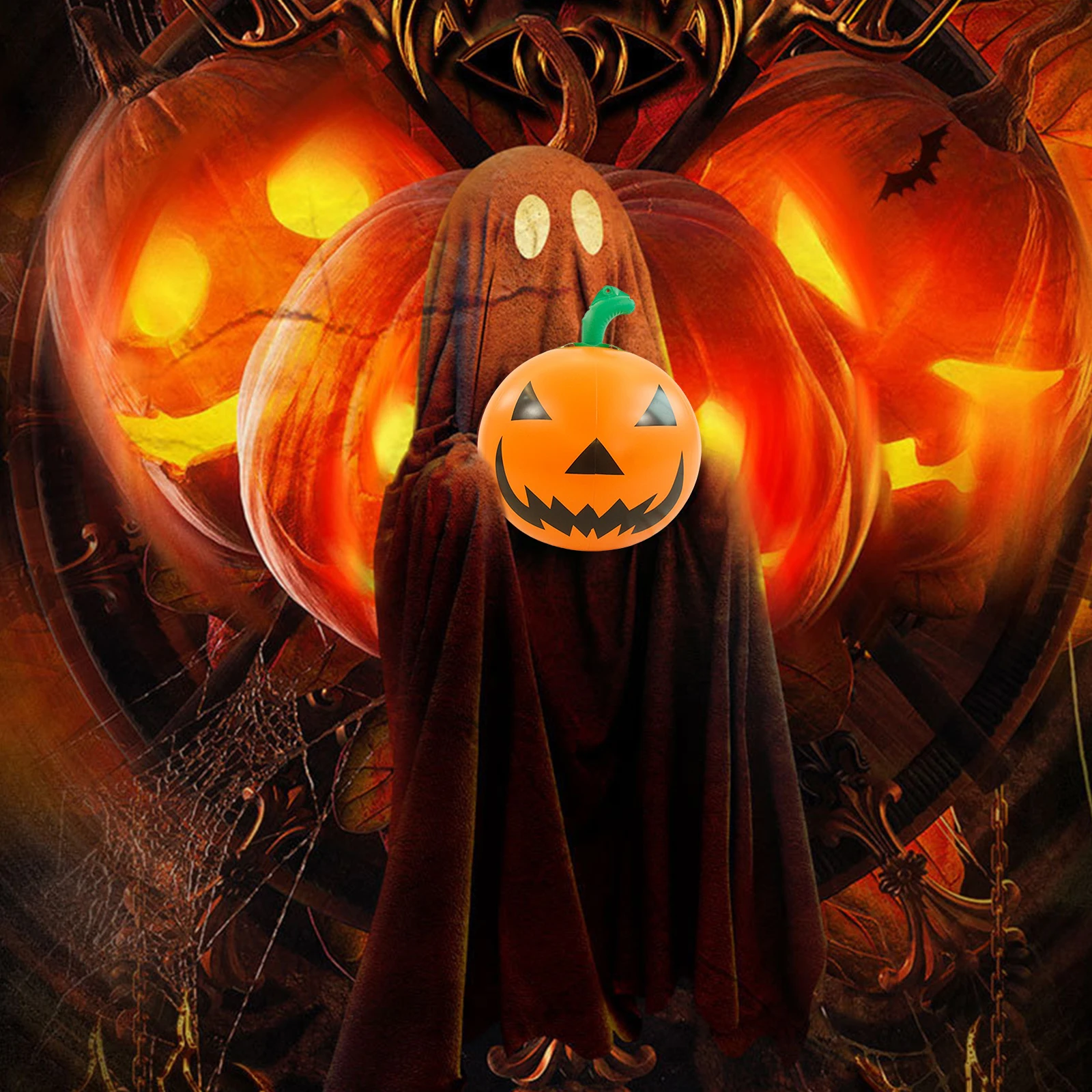 

Фонарь для двора, дома, сада, 2 шт., надувной светильник в виде тыквы на Хэллоуин, надувные фонари в виде тыквы на Хэллоуин, тыква на Хэллоуин