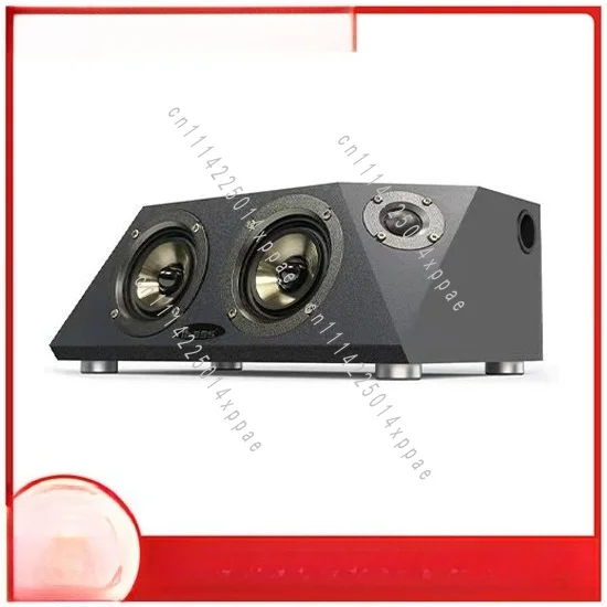 Car Subwoofer Speaker Wooden Active K Song Stereo Mobile Phone Computer High Sound Quality