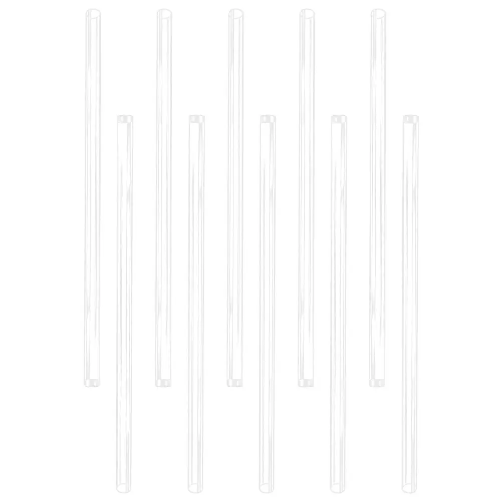 

10Pcs Replaceable Light Tubes Clear Protective Shell for LED String Lights Outdoor Decoration Meteor Shower Lighting