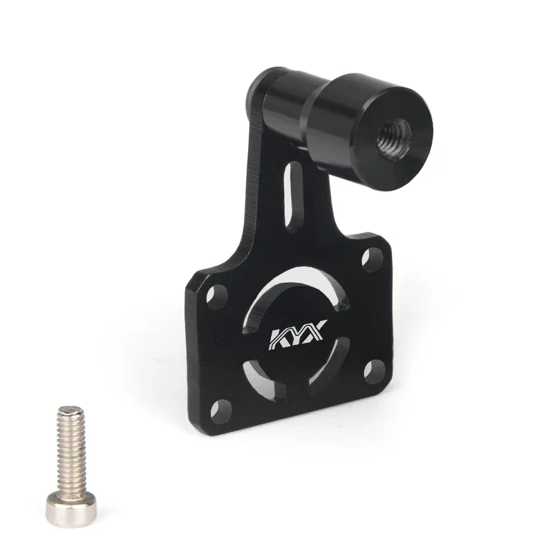 KYX Racing CNC Machined Aluminum Alloy Spare Wheel Carrier Upgrades Part Accessories for RC Crawler Car Axial SCX24 JLU AXI00002