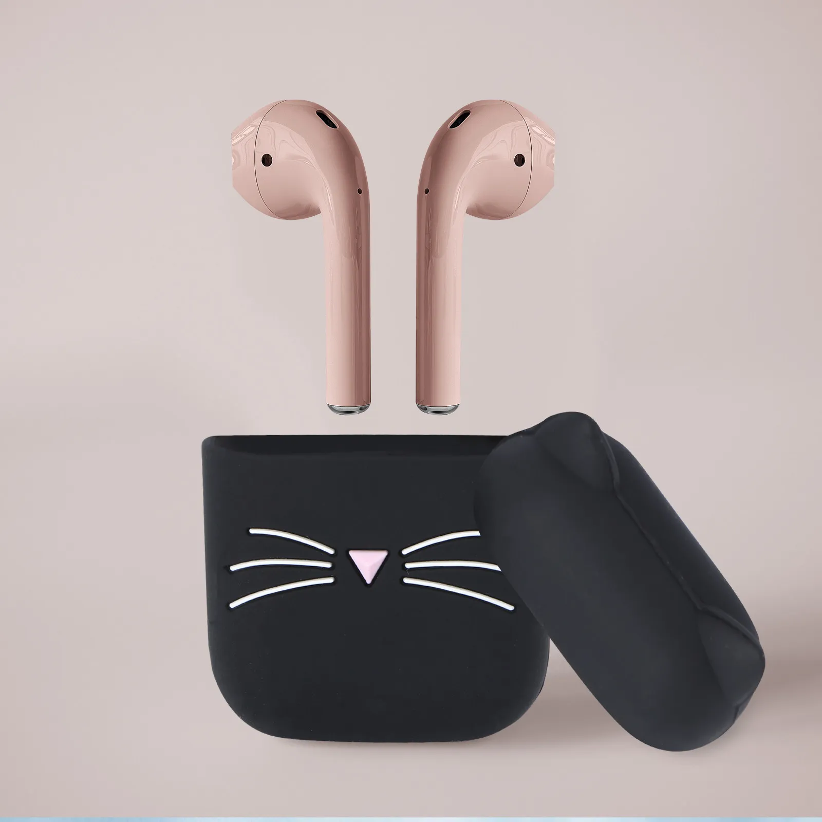 capa-de-silicone-premium-para-fones-de-ouvido-com-anel-de-pendurar-ajuste-universal-para-airpods-1ª-e-2ª-geracao-capa-protetora-a-prova-de-choque-com-design-de-animal-fofo
