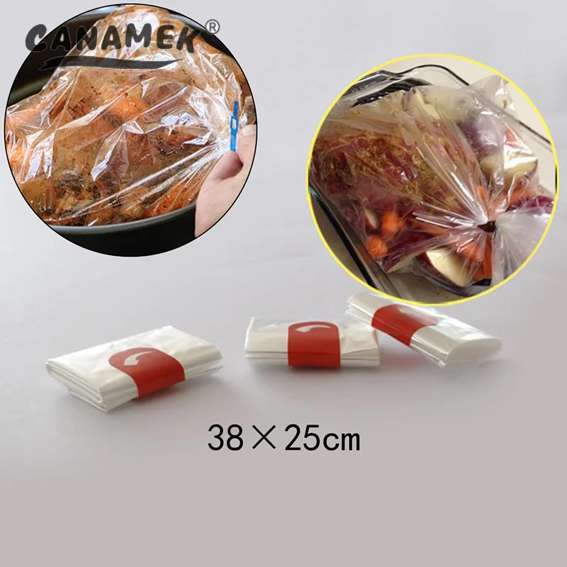 10PCS Heat Resistance Nylon-Blend Slow Cooker Liner Roasting Turkey Bag