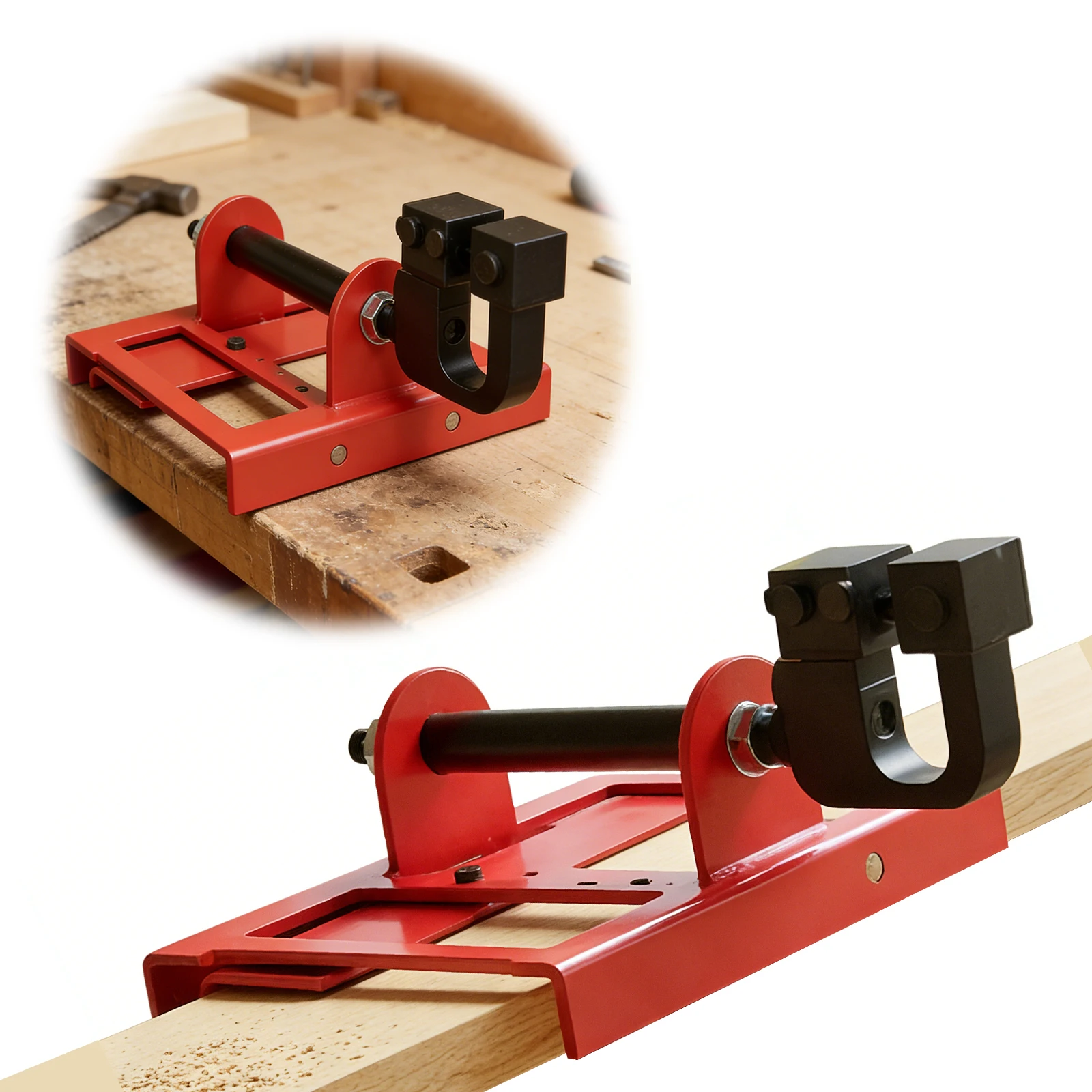 Vertical Portable Chainsaw Wood Cutting Tool Adjustable 2-6 Inch Width Vertical Lumber Cutting Guide for Woodworkers