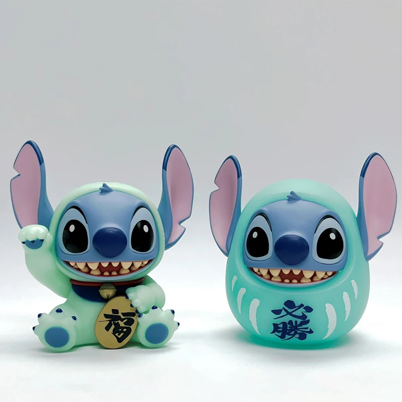 

Lucky Series Blind Box Stitch Fortune Cat Desktop Decoration Trendy Play Handmade Mysterious Box Birthday Gift