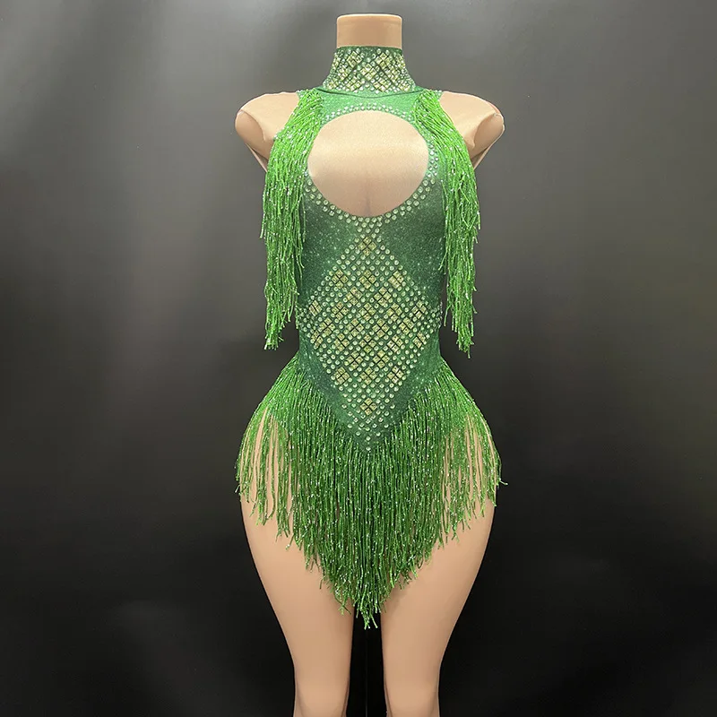 

Latin Dance Performance Costumes Nightclub Bar Singer Model Catwalk Banquet Party Dress Dance Party Dress Vestidos De Gala Mujer