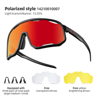 ROCKBROS Polarized Cycling Sunglasses MTB Bike Road Eyewear Outdoor Sports Glasses UV Protection Windproof Riding Goggles