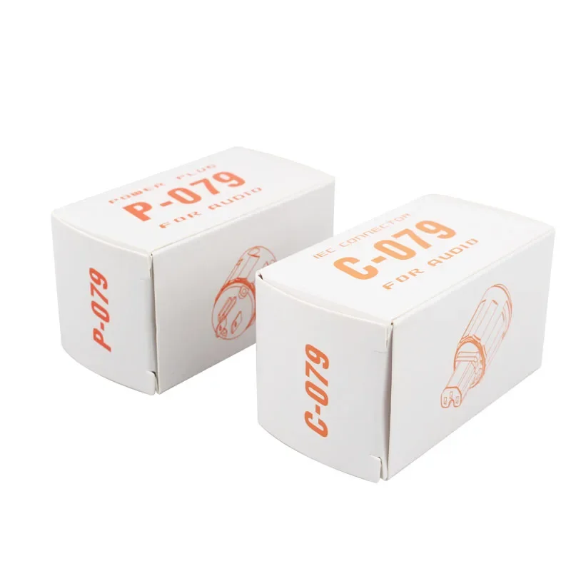 Para pozłacanych złączy HIFI Oyaide C-079 IEC żeńskie i P-079 męskie, amerykańskie wtyki zasilania, złącza audio HIFI DIY Mathur Audio — zdjęcie produktu 6