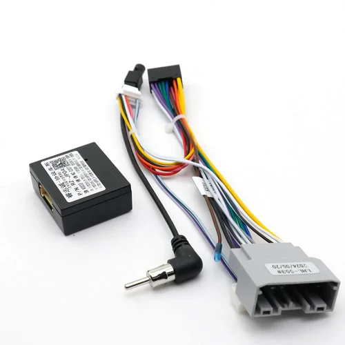 Imagen 2 del producto Para Jeep Wrangler JK 2008-2018 reproductor de Radio DVD posventa instalación estéreo coche arnés de cableado Android de 16 pines con Canbus