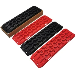 2 Pc Tire Release Anti-skid ramp 104x27cm Traction Boards Recovery Tracks Mat Tire Traction Pads Tire Ladder Truck Mud Snow Sand