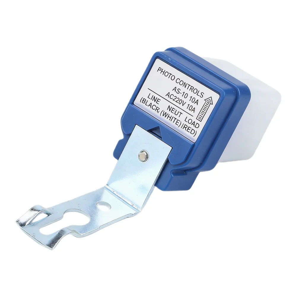 For Factory Lighting Light Control Switch Automatic Light Sensor 10M Sensing Range 50g Net Weight Day Night Control