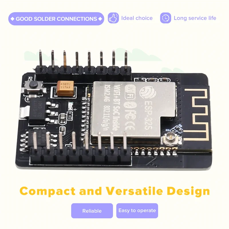 -Placa de desenvolvimento A25M ESP32-CAM sem câmera OV2640 ideal para projetos Iot