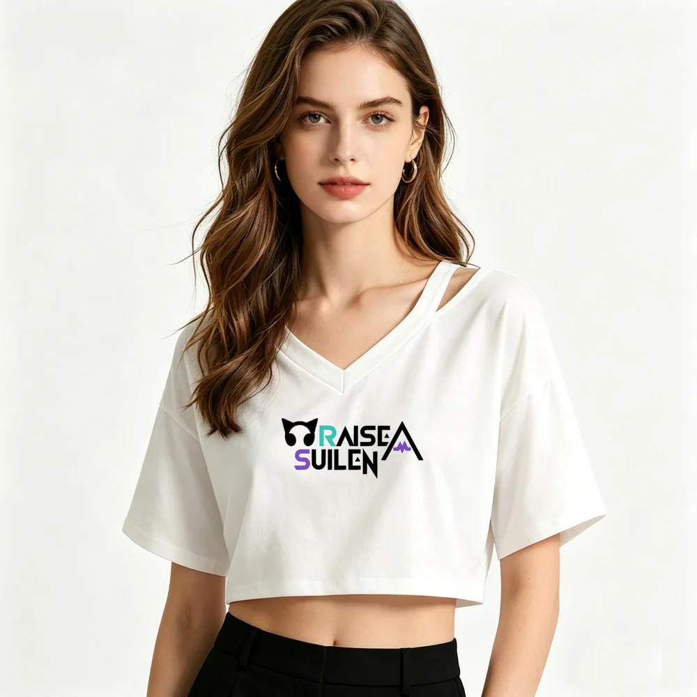 Bang Dream cropped top women alternative  grunge scene  manga y2k top tees baddie meme dollette