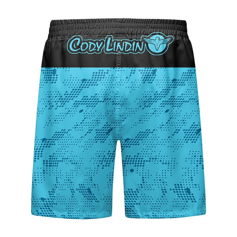 Cody Lundin Athletic Wear MMA Shorts for Men Fight Shorts Men BJJ Boxing Trunks for Men Grappling