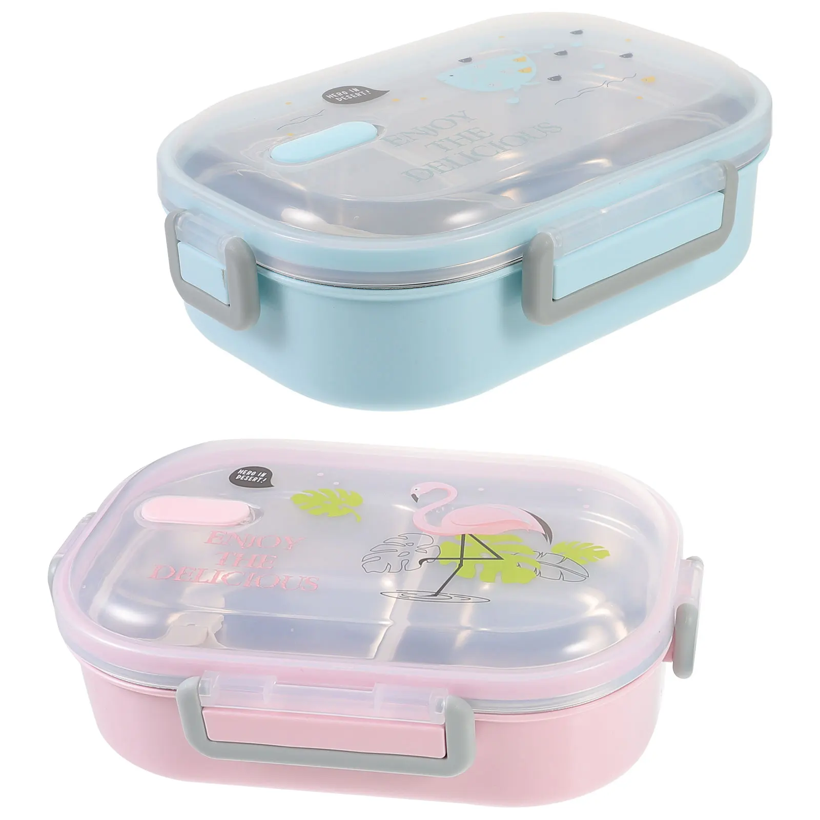 

980Ml Stainless Steel Leak Proof Lunch Box Food Grade Bpa Free Insulated Container Adults Reusable Stainless