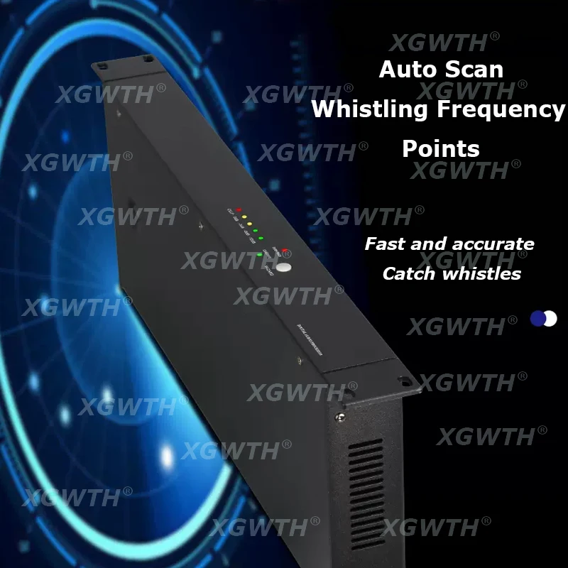 Inteligente automático um supressor de feedback chave, Anti-assobio, desempenho Conferência, microfone, DJ, Digital Frequency Shifter