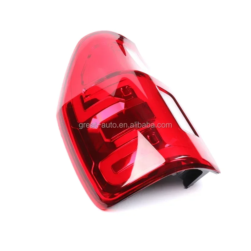 Maictop car accessories LED rear taillight for ranger T6 T7 T8 2012-2019 red black tail light lamp