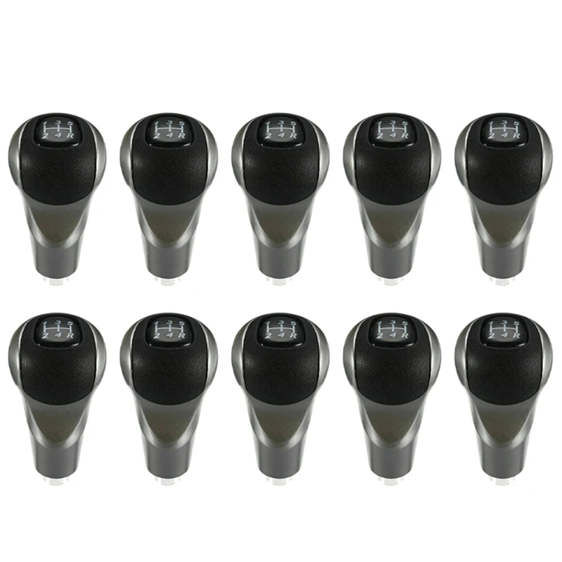 10X Shift Head, 5 Speed Gear Shift Knob Manual Shift Ball Stick For Honda Civic 2006-2011 54102-SNA-A02