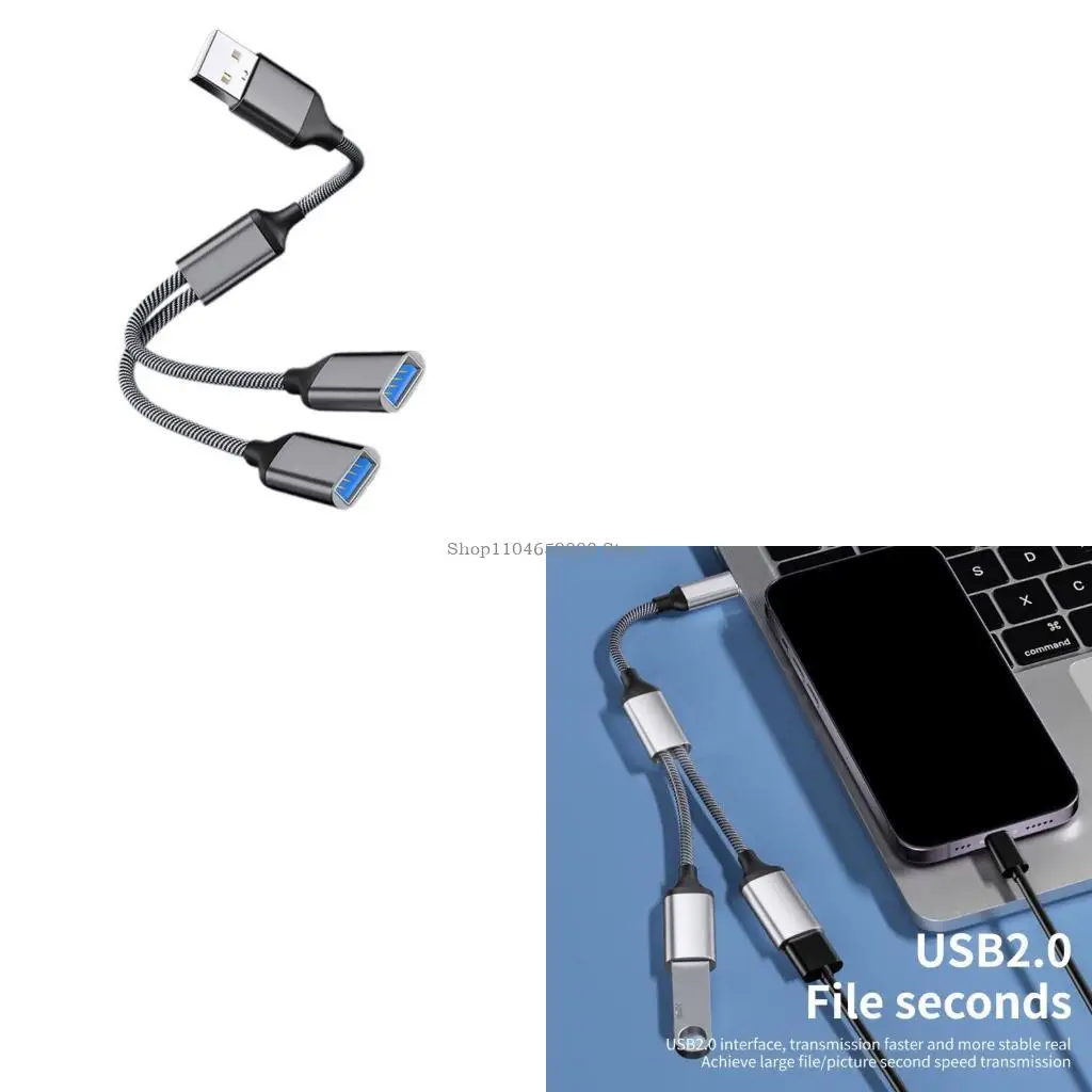 

USB Splitter Cable Cable Cable Подключите, заряжайте и передают данные с удобством