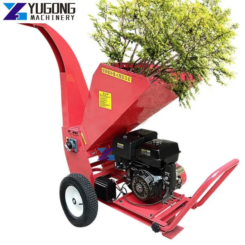 

YG Tree Cutting Machine Bio Wood Chipper Mulcher Petrol Forestry Machinery Wood Chipper Machine Wood Chipper Shredder Machine