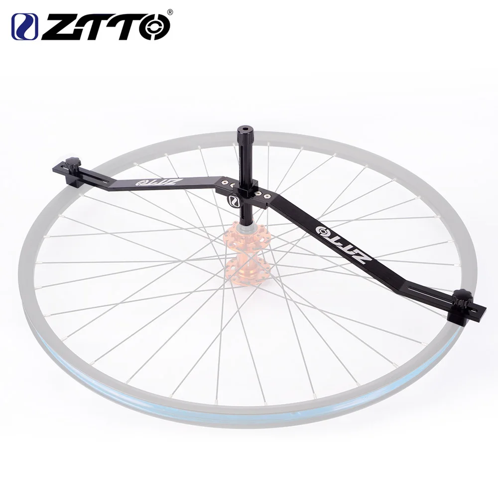 

ZTTO Bicycle Wheel Alignment Gauge Indicator 24 26 27.5 29 inch 700c Rim MTB Road Bike Wheelset Center Calibration QR Thru axle
