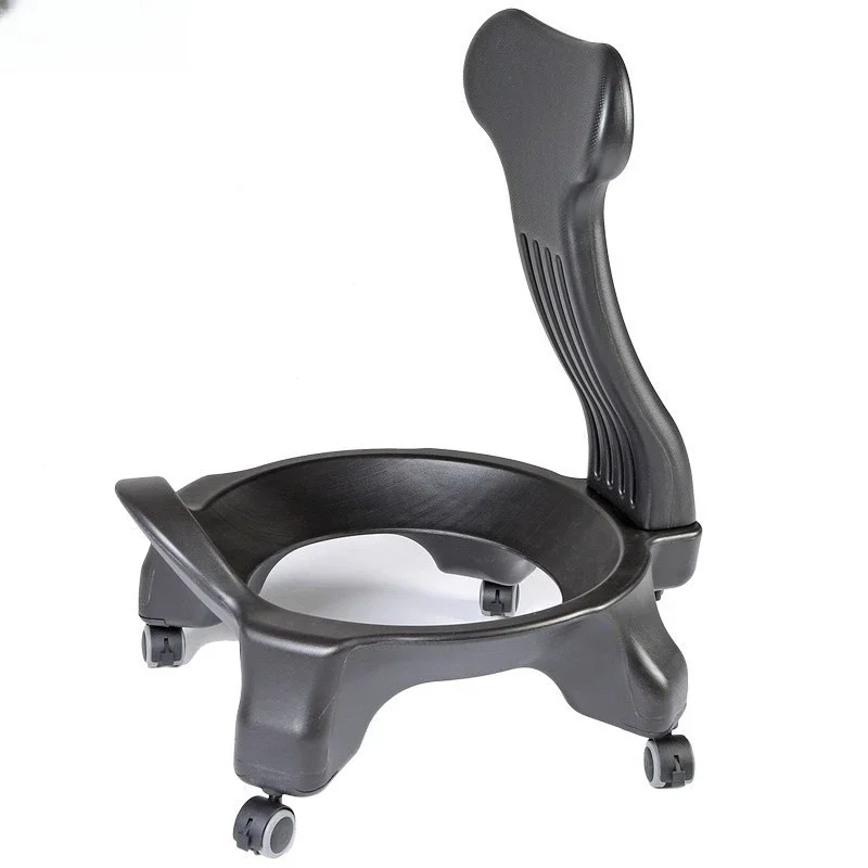 

Yoga ball chair, office yoga fitness movable, home seat explosion-proof, thickened fixed ball stool