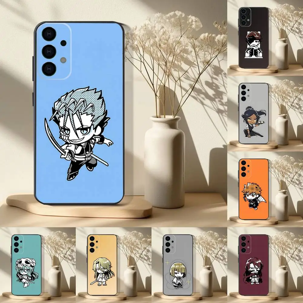 

Anime B-Bleach Phone Case For Samsung S25,S24,S21,S22,S23,S30,Ultra,S20,Plus,Fe,Lite,Note,10,9,5G Black Cover