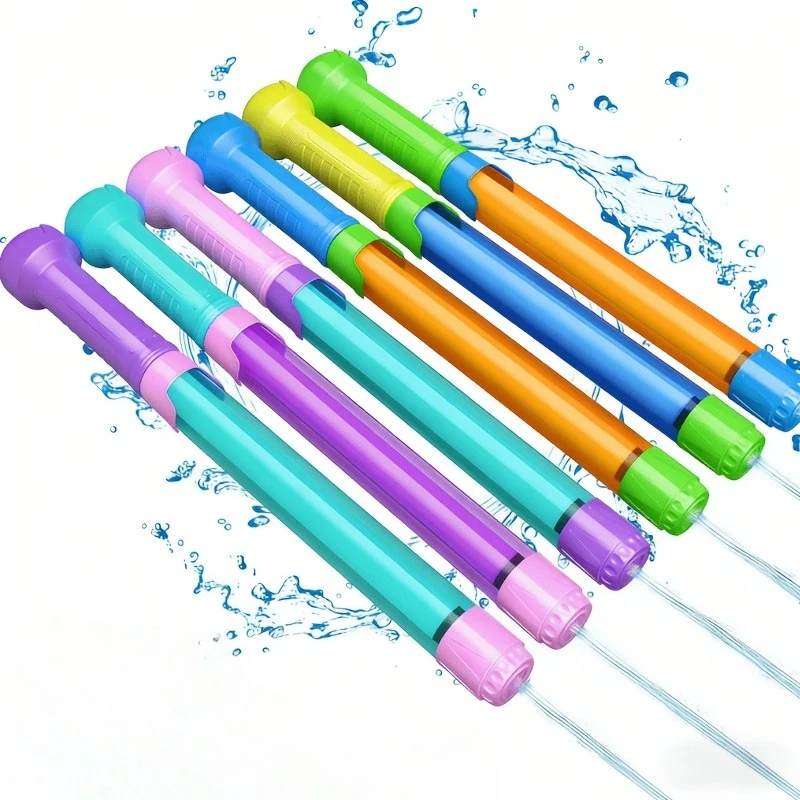 6pcs Swimming Pool Spray Gun, Suitable for Beaches and Swimming Pool Parties, High-pressure Pull-out Spray