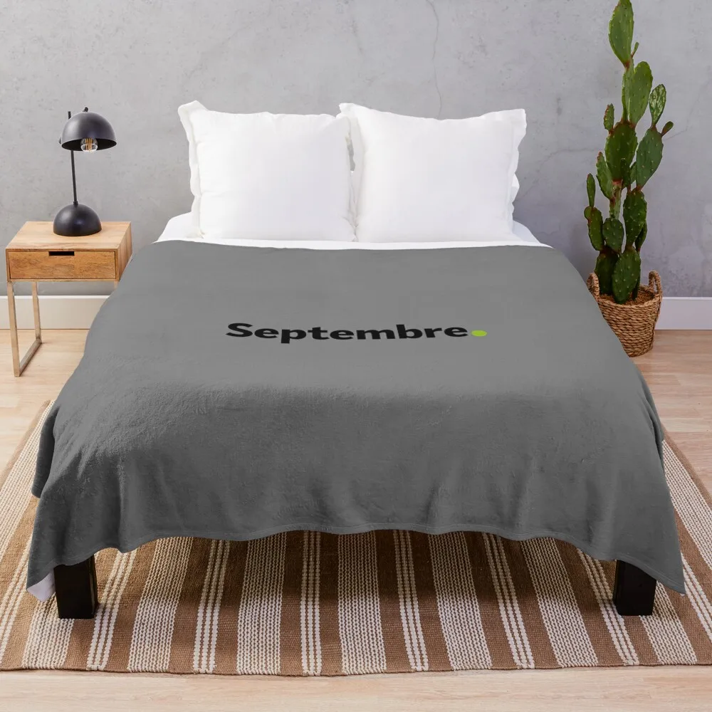 September — Special Guest Throw Blanket Furrys Vintage Blankets