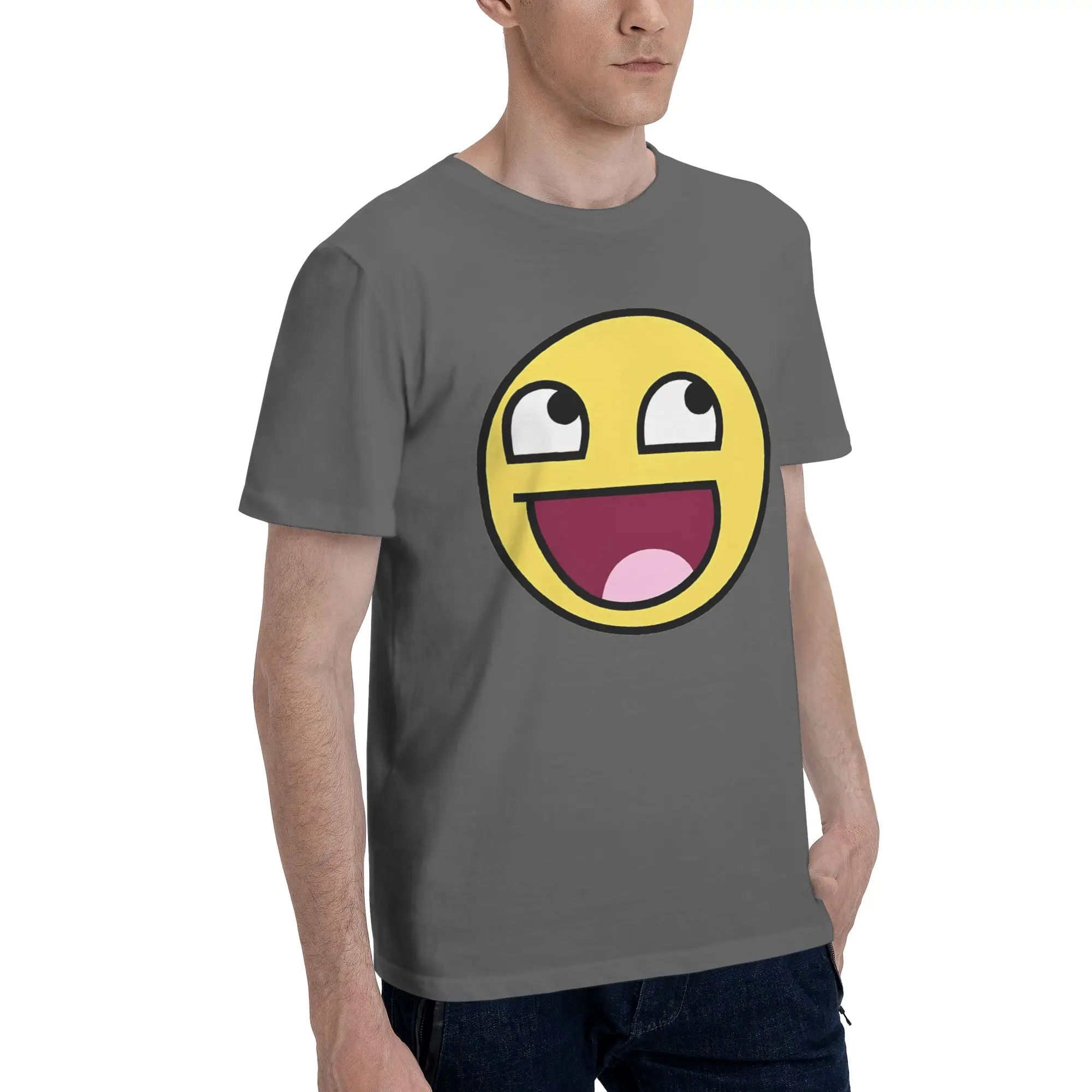 Mens Womens  Beach Epic Face Vampire T Shirt Cotton Graphic Printing T-Shirt  Top Clothing