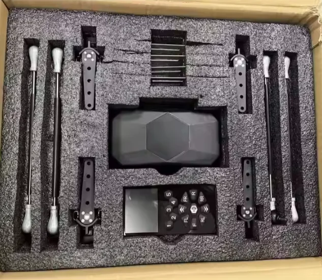 Universal Black Air Suspension Controller Management System Intelligent Fault Detection Height Gauge Version 100% NEW
