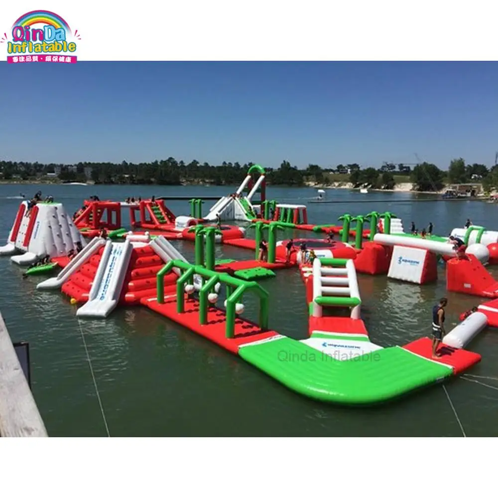 Park Aqua Game Durable Floating Inflatable Water Park For Sea