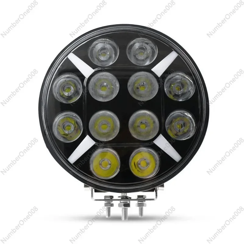 120W Light Emitting Diode Running Light, Truck 9 Inch Dot Round Off-Road Running Light