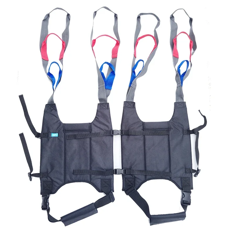 Customized transfer machine with manual electric transfer machine,  vest style learning walking belt, and lifting strap