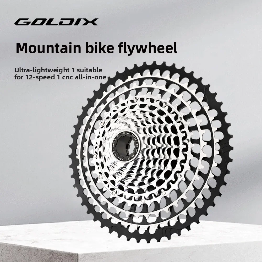 

GOLDIX HG/XD Ultra light enclosed disc mountain flywheel 12 speed 11-46/51T compatible with SHIMANOSRAM