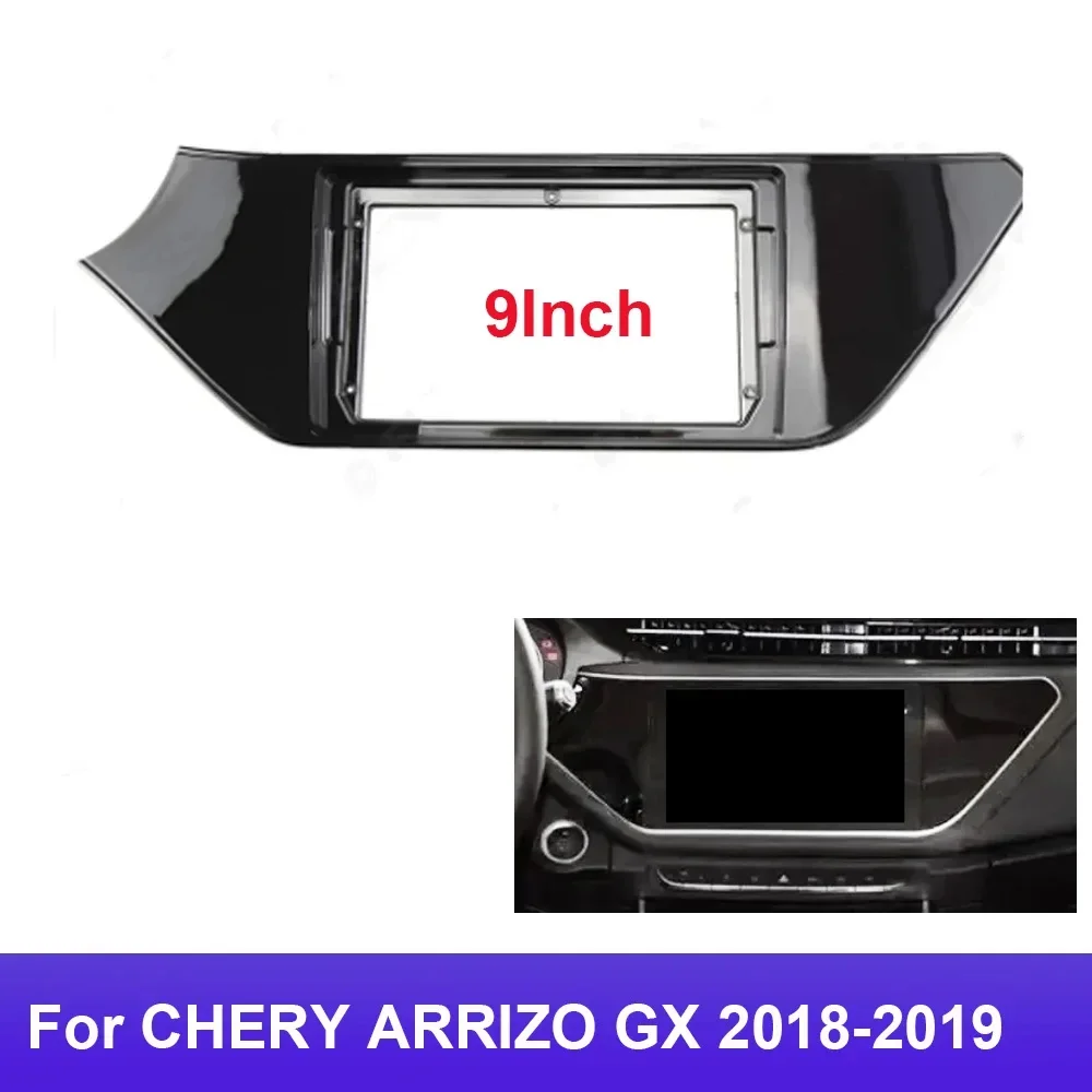 

Car 9" Audio Face Plate Fascia Frame For 2018-2019 CHERY ARRIZO GX 2Din Big Screen Radio Stereo Panel Dash Mount Frame Kit