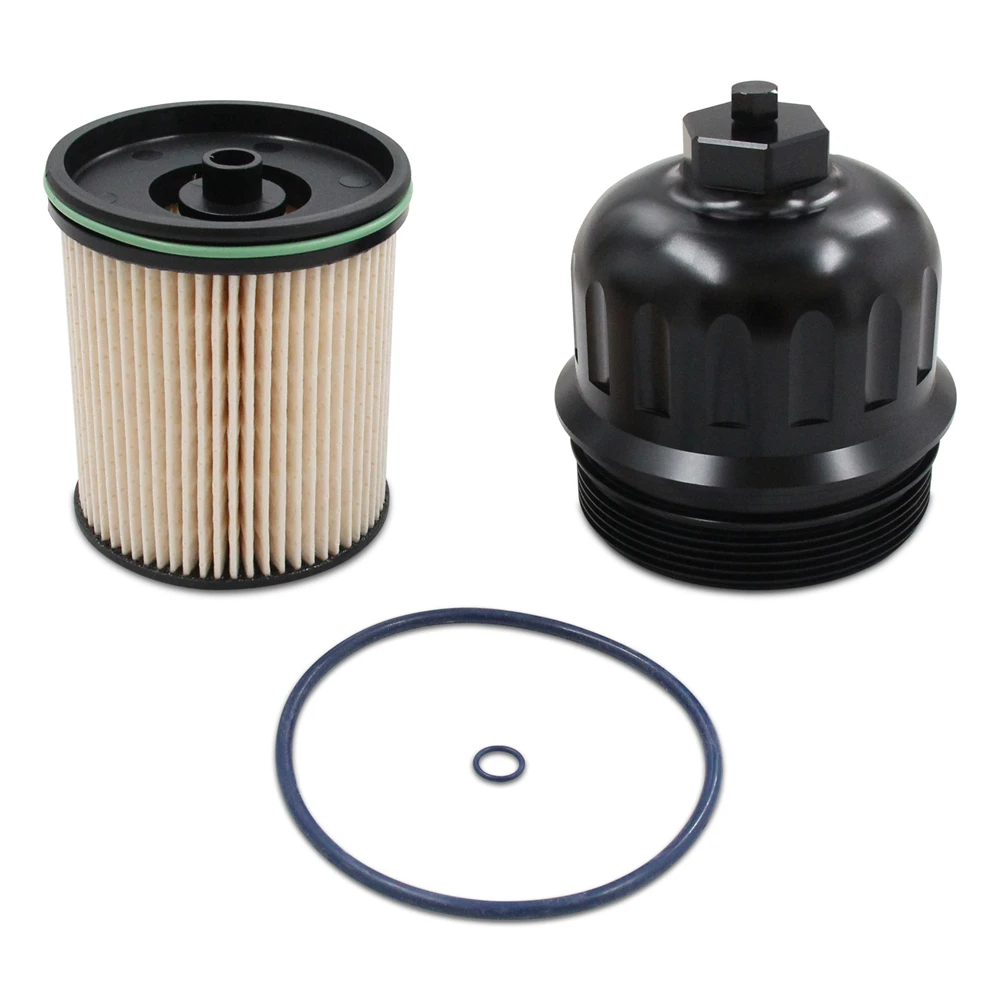 

TP1015 Fuel Filter and 134001 Housing Cap for Duramax 6.6L for Chevy Silverado/for GMC Sierra 2500HD 3500HD L5P Diesel Engine