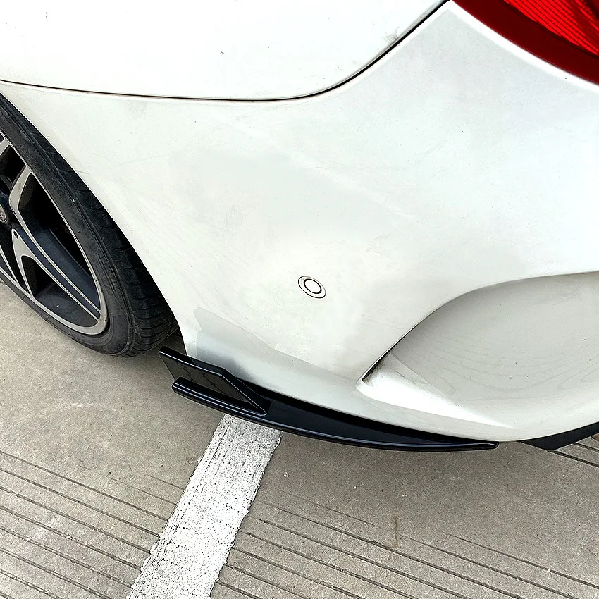 

Rear Bumper Lip Diffuser Side Splitter Spoiler Body Kit For Mercedes Benz CLA-Class C117 CLA180 200 CLA45 AMG 2013-2019